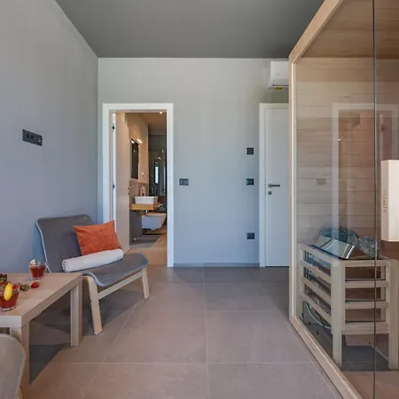 Arestea Near Pula With 35 M2 Heated Pool, Sea View, Wellness & Kids Playground * Vodnjan